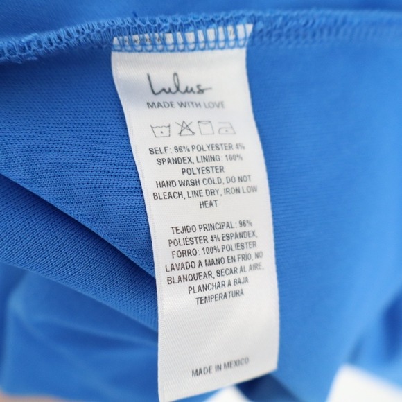 Lulus Davana Cutout Midi Dress Womens Medium Bright Blue Sleeveless Scoop Neck - Picture 3 of 9